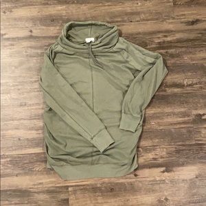 Maternity cowl next sweatshirt